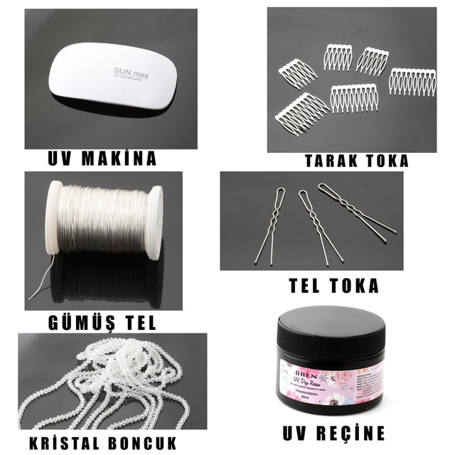 UV Dip Reçine Başlangıç Seti