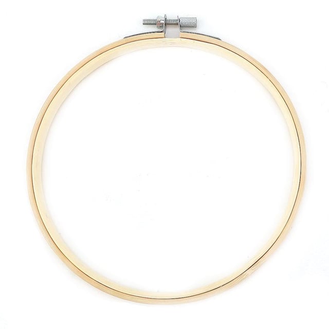 Vidalı Bambu Kasnak 18 cm