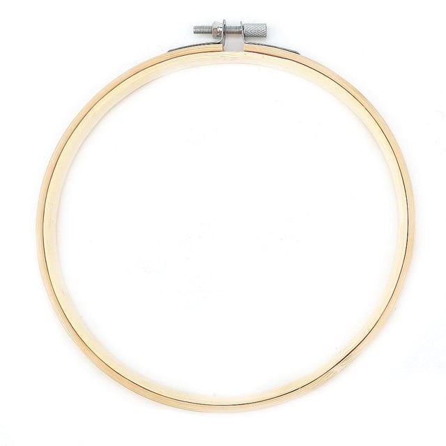 Vidalı Bambu Kasnak 20 cm