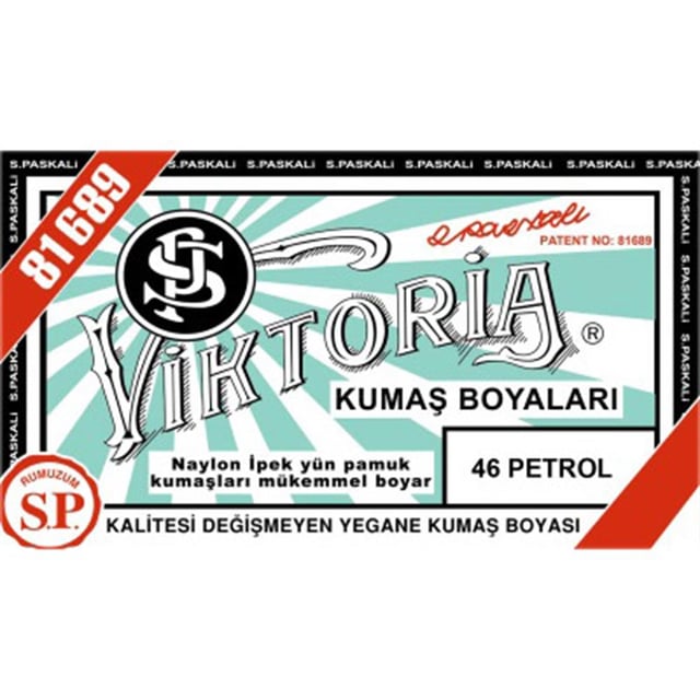 Viktoria Toz Kumaş Boyası 46 Petrol