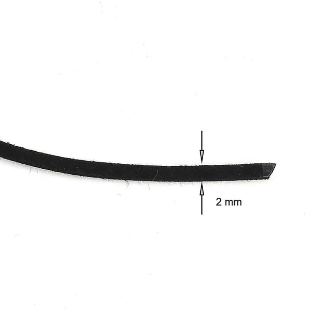 Yassı Süet Kordon İp 5 metre