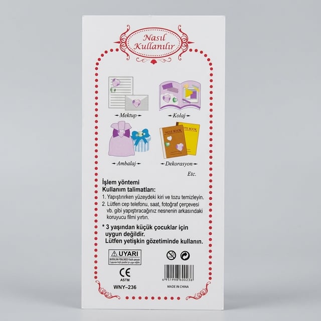 Yuvarlak Rhinestone Yapışkanlı Taş Sticker Seti