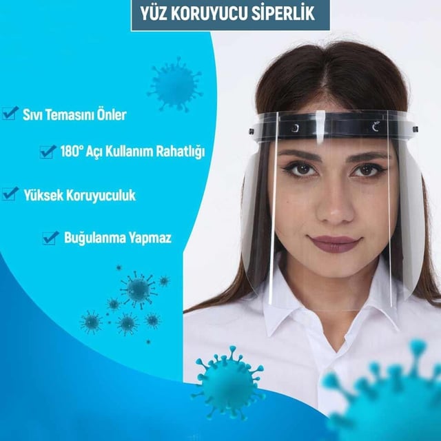 Yüz Koruyucu Siperlik Maske