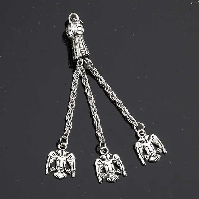 Zincirli Metal Püskül, Üçlü Kartal Model