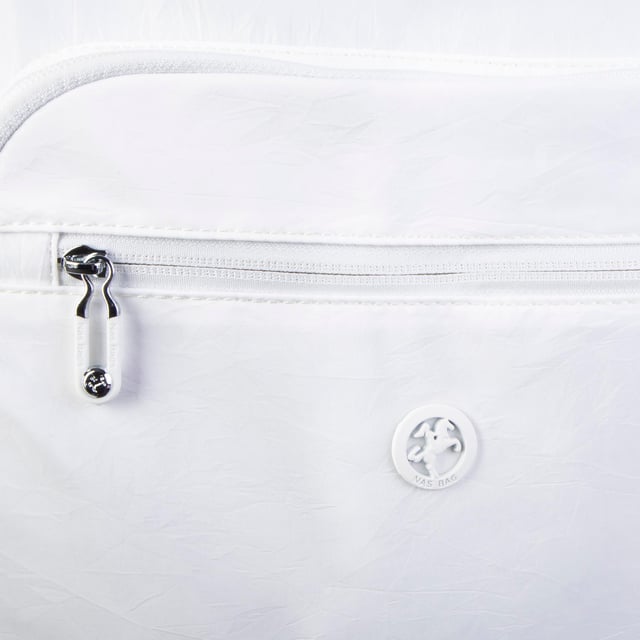 Nas Bag Büyük Boy Unisex Hafif  ve Su Geçirmez Çok Gözlü Sırt Çantası Beyaz 