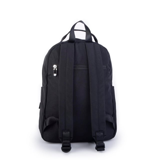 Nas Bag Extra Hafif Su Geçirmez Çok Gözlü  (Waterproof) Unisex Sırt Çantası 30x40 cm Siyah