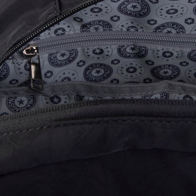 Nas Bag Extra Hafif Su Geçirmez Çok Gözlü  (Waterproof) Unisex Sırt Çantası 30x40 cm Siyah
