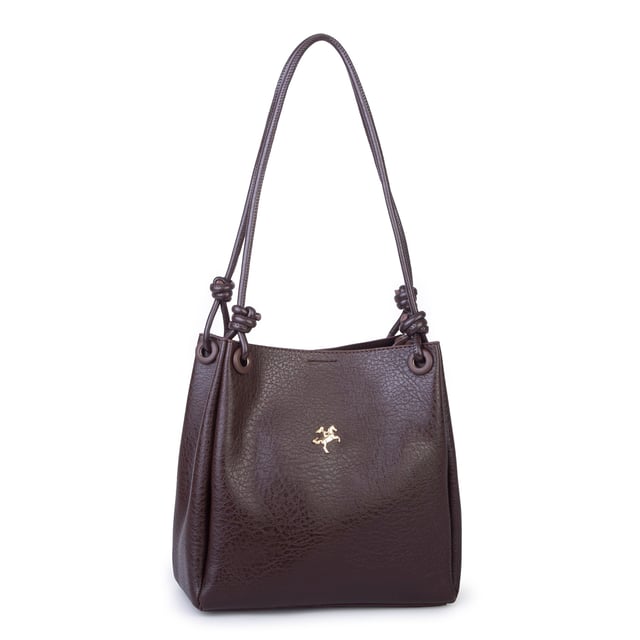 Nas Bag Kadın 2 li Set Omuz ve Çapraz Çanta Kahve Victoria