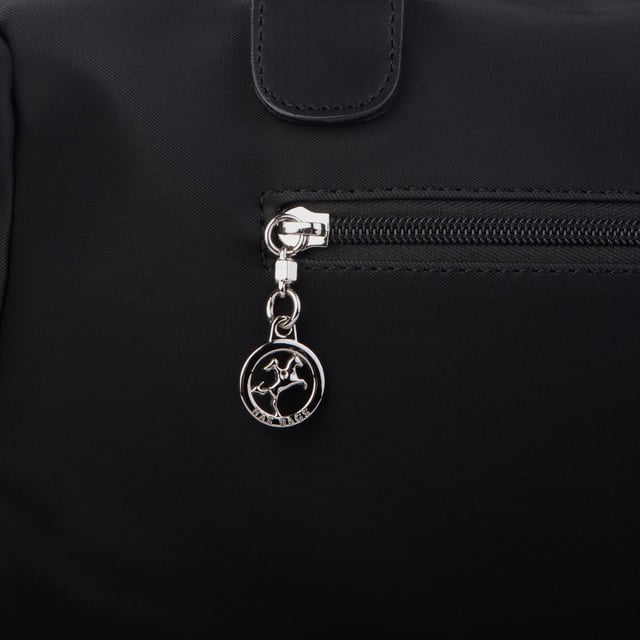 Nas Bag Kadın Büyük Boy Omuz Çantası Siyah Buzzy (en :37 ,boy :30 cm)