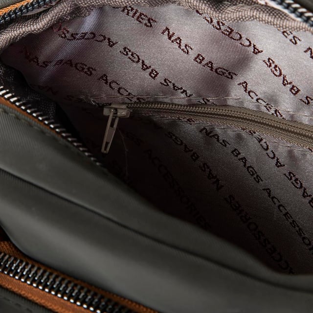 Nas Bag Kadın Çapraz Çanta Çok Gözlü Yeşil Taba Buzzy 