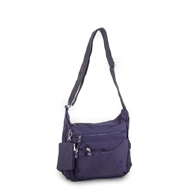 Nas Bag Kadın Çapraz Çanta Koyu Mor