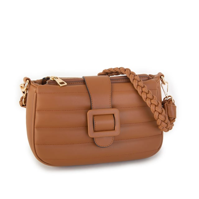 Nas Bag Kadın Çapraz Çanta Taba Dona