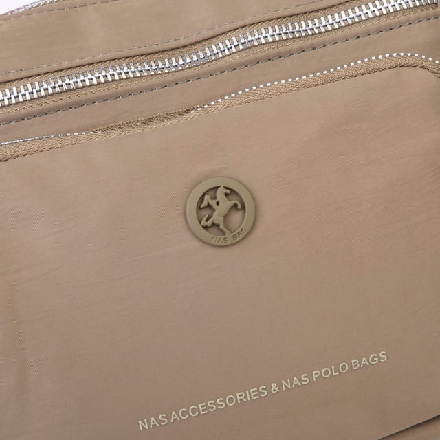 Nas Bag Kadın Çok Gözlü Hafif Su Geçirmez Özel Seri  Haki