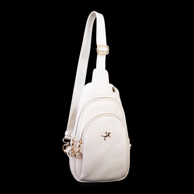 Nas Bag Kadın Crossbody Bag Bel ve Body Bag Krem Victoria