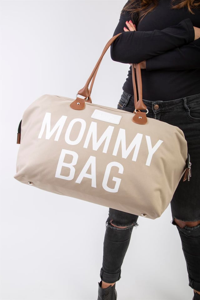 Nas Bag Kadın El Çantası Büyük Boy Anne Bebek Çantası Kum