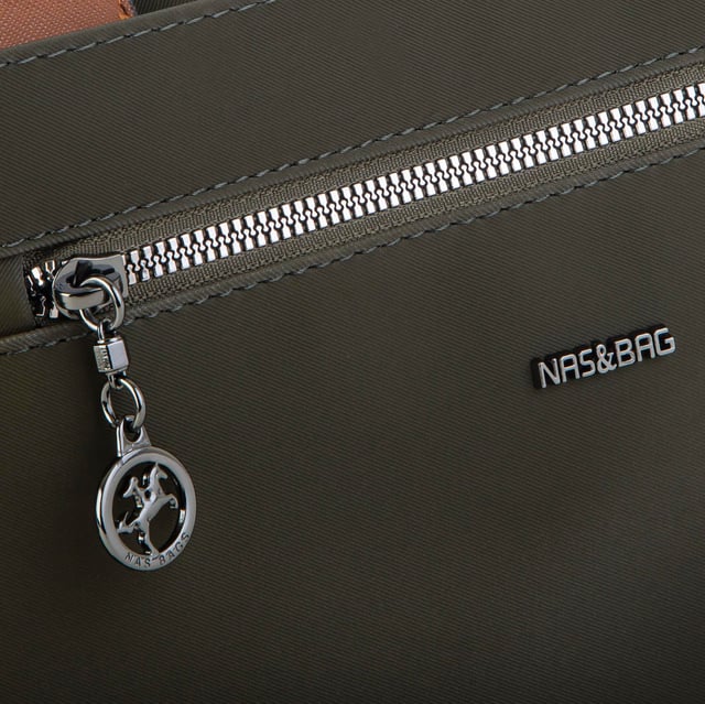 Nas Bag Kadın El Çantası Yeşil  Taba Buzzy