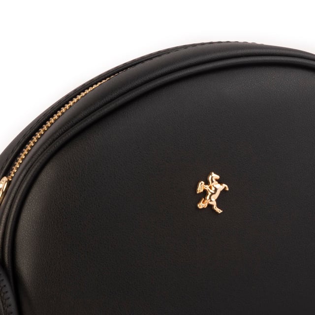 Nas Bag Kadın  Mini Çapraz Çanta Siyah Luna (21x16x8 cm)