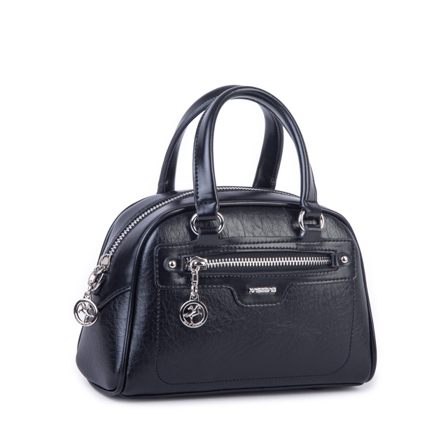 Nas Bag Kadın Mini El ve Çapraz Çanta Siyah Victoria