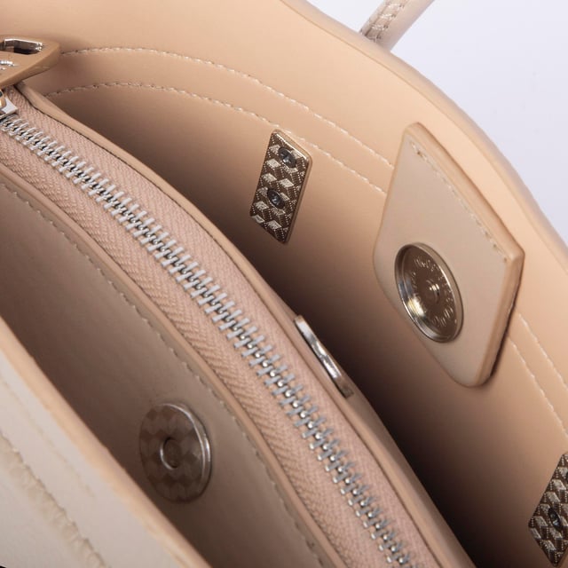 Nas Bag Kadın Mini Sepet Çanta El ve Çapraz Çanta Kum  Lopez ( 20x18cm)