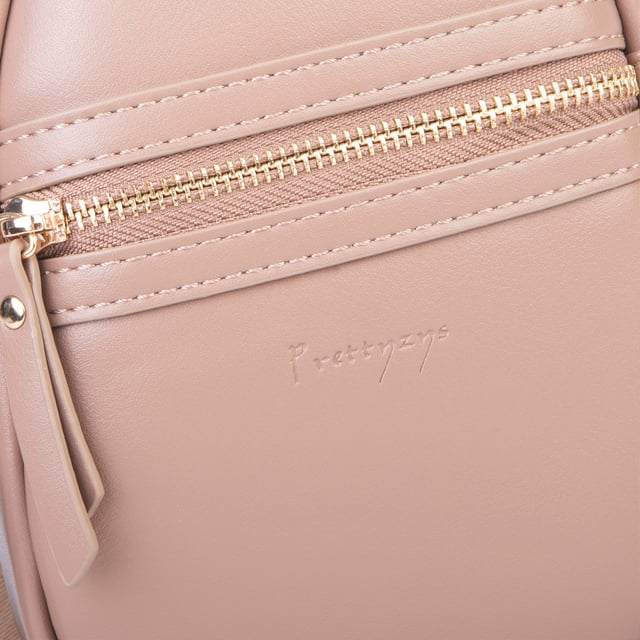 Nas Bag Kadın Mini Telefonluk Postacı Çantası (en : 14 cm ; boy: 18 cm ) Vizon