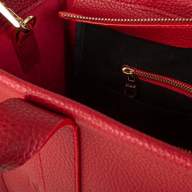 Nas Bag Tote Bag Büyük Boy Kadın Omuz Çantası Kırmızı   Rolax