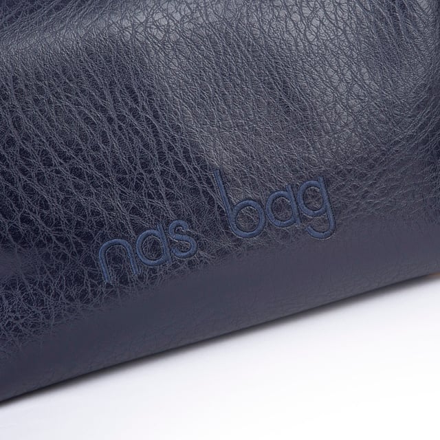 Nas Bag Kadın Sade Günlük Postacı Çantası ( 25x16 cm) Lacivert Victoria