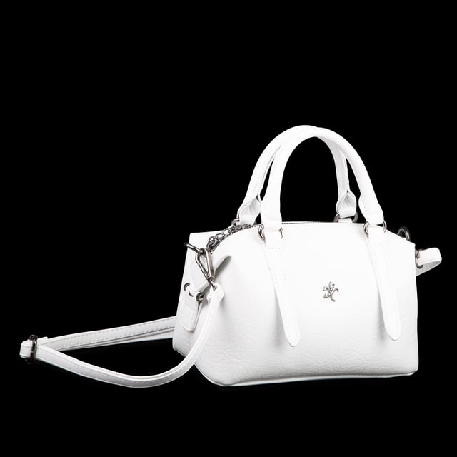 Nas Bag Mini Boy Kadın El ve Çapraz Çanta Beyaz Victoria