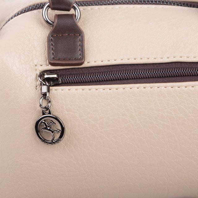Nas Bag Mini Boy Kadın El ve Çapraz Çanta  Kum Kahve