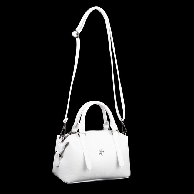 Nas Bag Mini Boy Kadın El ve Çapraz Çanta Beyaz Victoria
