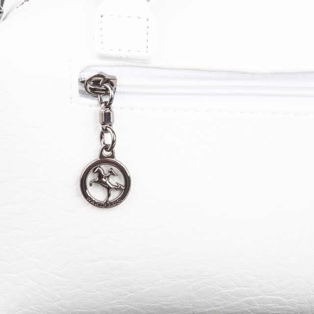Nas Bag Mini Boy Kadın El ve Çapraz Çanta Beyaz Victoria