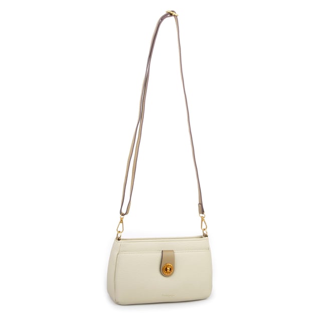 Nas Bag Mini Kadın Çapraz ve Omuz Çanta  (22x14 cm) Açık Yeşil