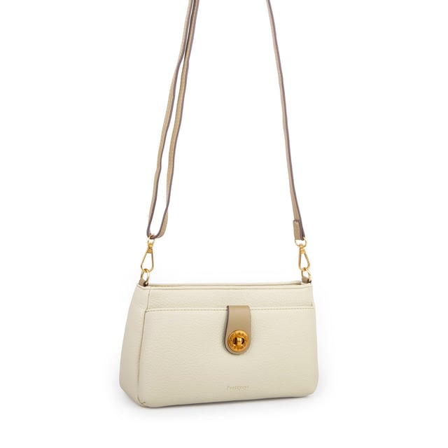 Nas Bag Mini Kadın Çapraz ve Omuz Çanta  (22x14 cm) Açık Yeşil