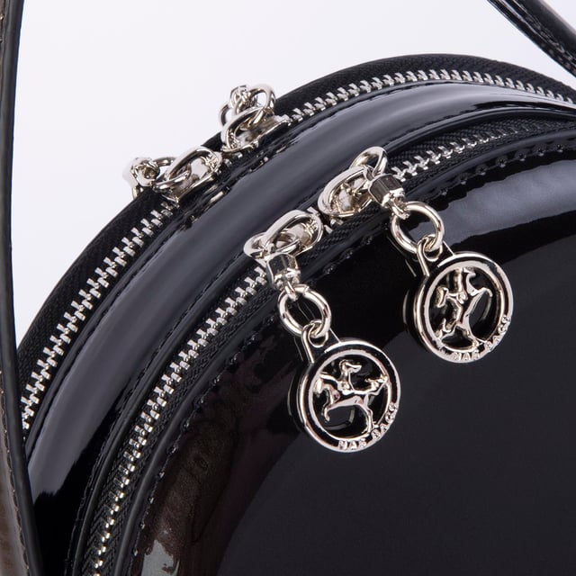 Nas Bag Mini Kadın El ve Çapraz Çanta Gri  Dumanlı (17x17 cm)