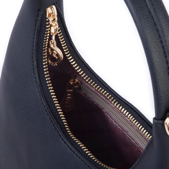 Nas Bag Mini Zincirli Omuz ve Çapraz Çanta Siyah Vld