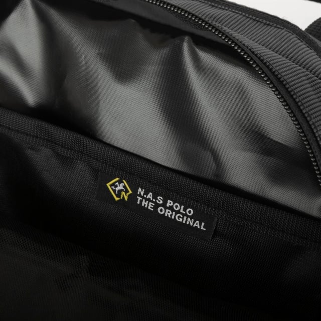 Nas Bag-Nas Polo (Waterproof ) Outdoor Erkek El Ve Çapraz Çanta Siyah