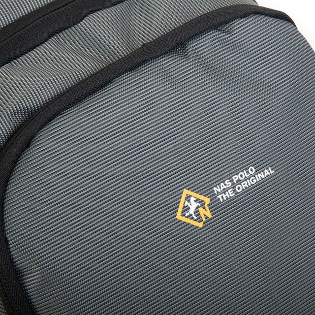 Nas Bag-Nas Polo (Waterproof) Outdoor Erkek Sırt Çantası Gri Antrasit   (25x39x10 cm)