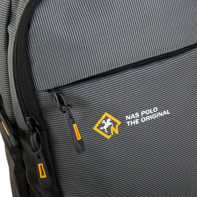 Nas Bag-Nas Polo (Waterproof ) Outdoor Erkek El Ve Çapraz Çanta Gri Antrasit