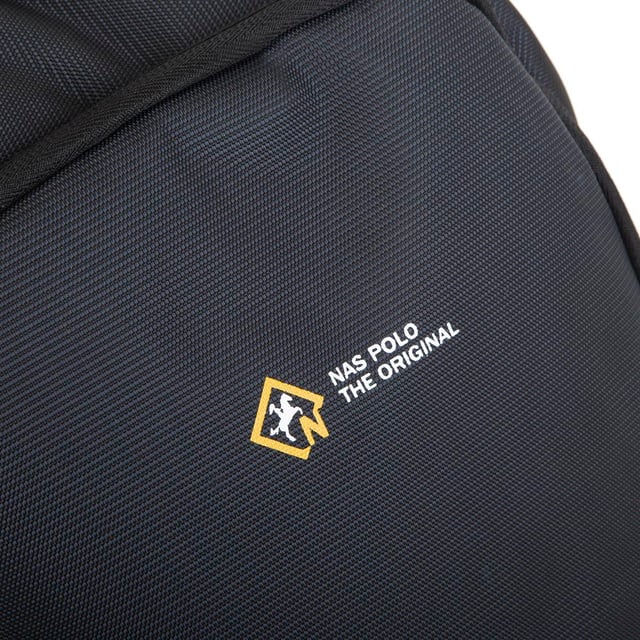 Nas Bag-Nas Polo (Waterproof) Outdoor Erkek Sırt Çantası Siyah   (25x39x10 cm)