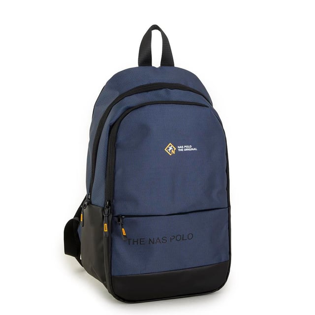 Nas Bag-Nas Polo (Waterproof) Outdoor Erkek Sırt Çantası Lacivert  (25x39x10 cm)