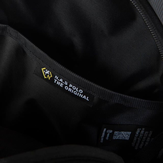 Nas Bag-Nas Polo (Waterproof) Outdoor Erkek Sırt Çantası Siyah   (25x39x10 cm)