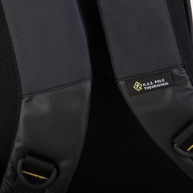 Nas Bag-Nas Polo (Waterproof) Outdoor Erkek Sırt Çantası Siyah   (25x39x10 cm)