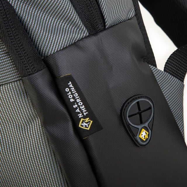 Nas Bag-Nas Polo (Waterproof) Outdoor Erkek Sırt Çantası Gri Antrasit   (25x39x10 cm)
