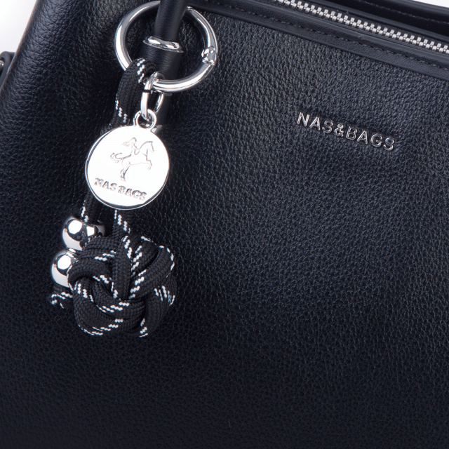 Nas Bag Premium 2li set Çanta El Omuz ve Çapraz Çanta Cüzdan Siyah