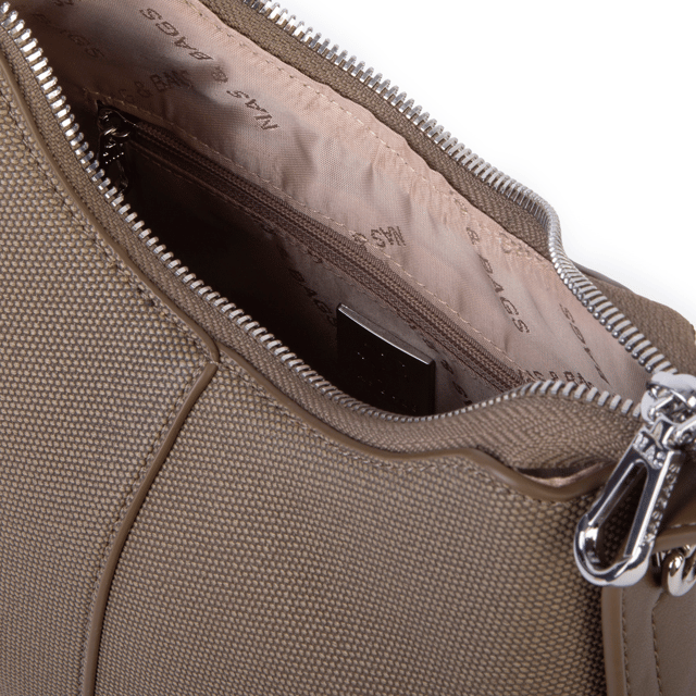 Nas Bag Premium 2li Set Kadın El Omuz ve Postacı Çantası ile Cüzdan Set Yeşil