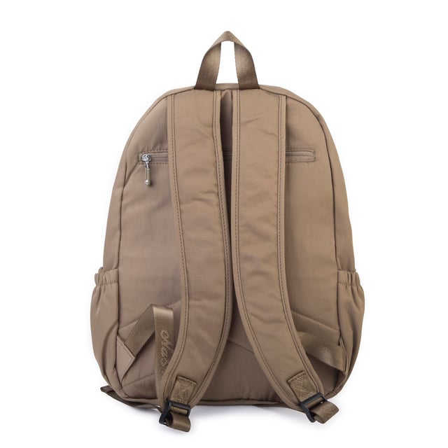 Nas Bag Unisex Büyük Boy Çok Gözlü Hafif Sırt Çantası Haki