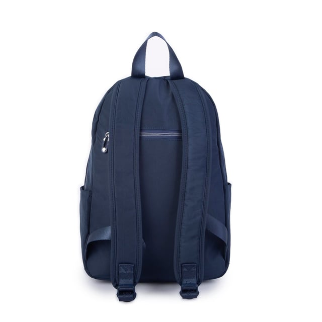 Nas Bag Unisex Orta Boy Çok Gözlü Su Geçirmez Sırt Çantası (28x38 cm) Lacivert