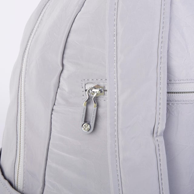 Nas Bag Unisex Orta Boy Çok Gözlü Su Geçirmez Sırt Çantası (28x38 cm) Gri