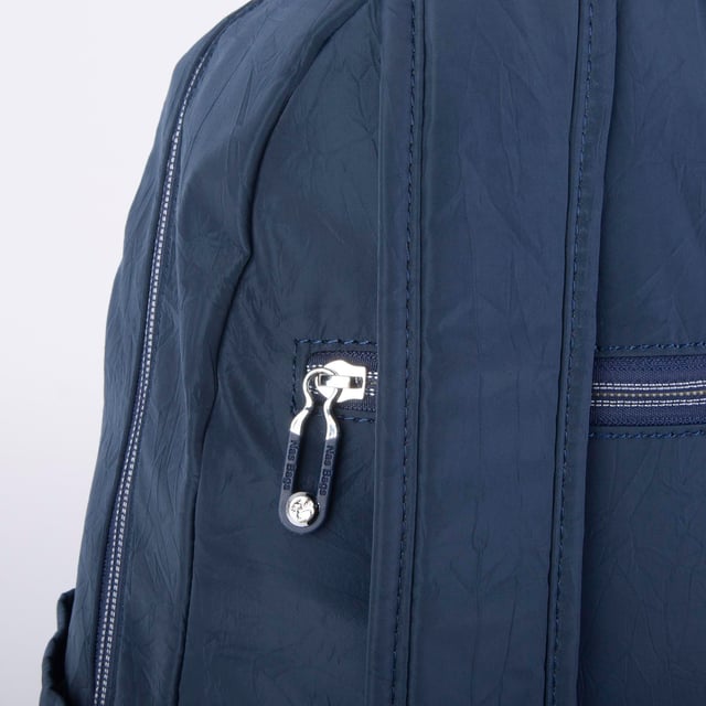 Nas Bag Unisex Orta Boy Çok Gözlü Su Geçirmez Sırt Çantası (28x38 cm) Lacivert
