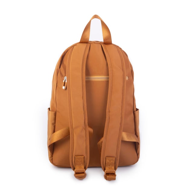 Nas Bag Unisex Orta Boy Çok Gözlü Su Geçirmez Sırt Çantası (28x38 cm) Hardal