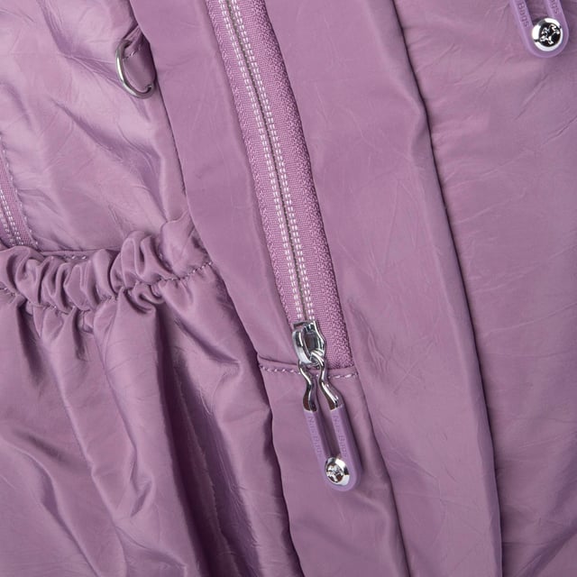 Nas Bag Unisex Büyük Boy Su Geçirmez (waterproof) Hafif Sırt Çantası Çok Gözlü Mor 